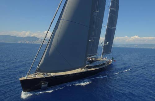 The Philippe Briand designed superyacht, Sybaris