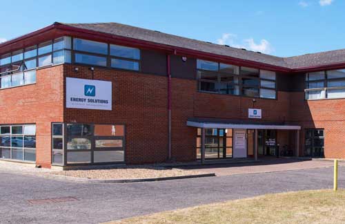 Energy Solutions premises in Chatham, Kent