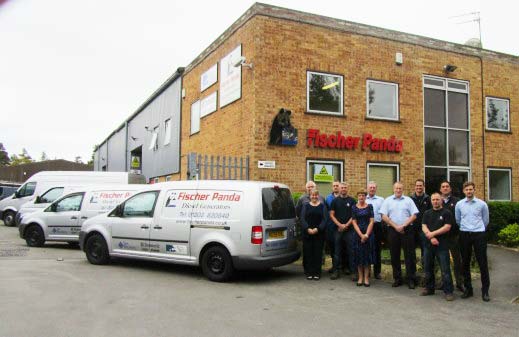 Fischer Panda UK team