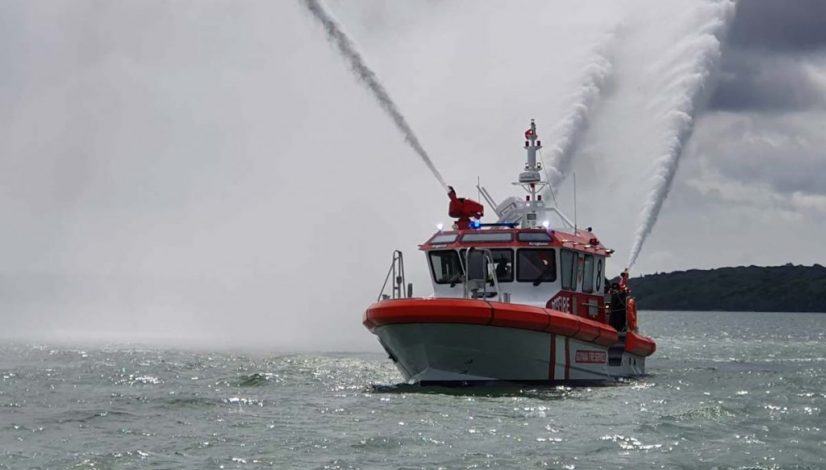 Fire fighting vessel Barracuda