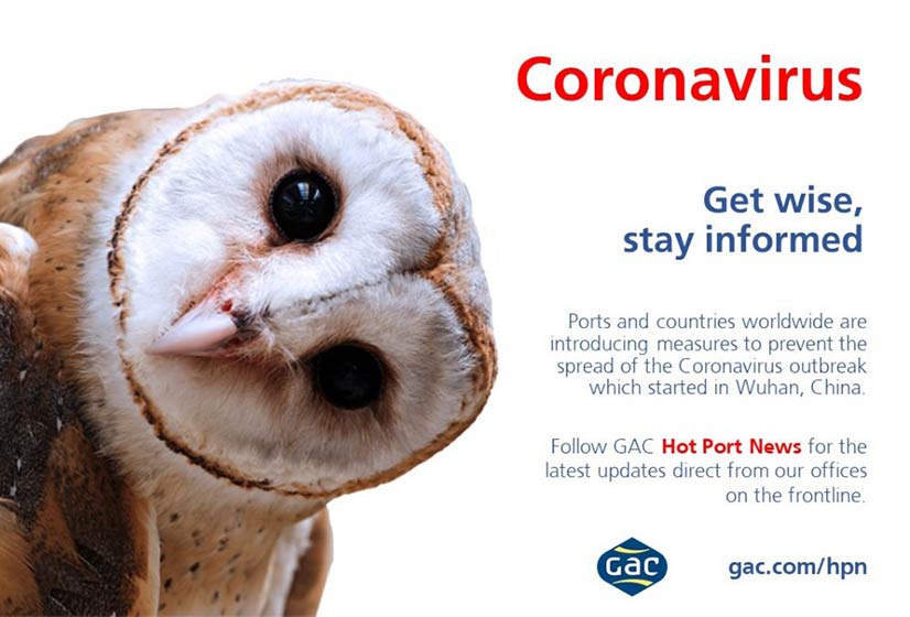 GAC Pindar coronavirus owl heading