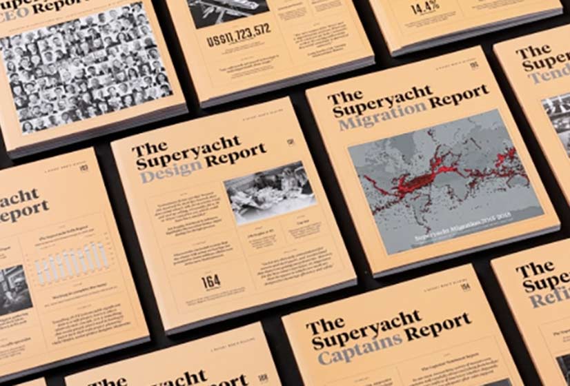 Superyacht Reportt covers